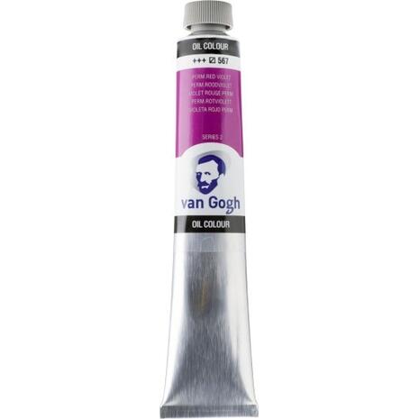 Χρώμα λαδιού Talens Van Gogh 60ml No567 Permanent Red Violet (series 2)